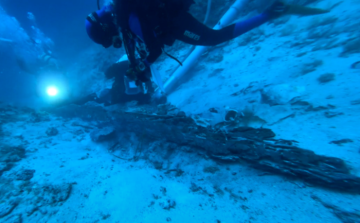 Az Adriai-tenger egyik legrégebbi hajóroncsát fedezték fel Horvátországban