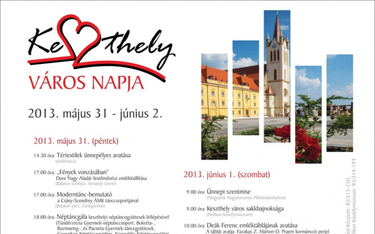 Csik Ferenc a városnapi ünnepség középpontjában